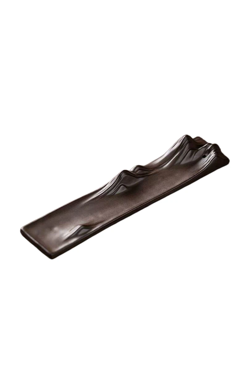 Handcrafted Mountain Incense Burner - Agarwood Incense Holder for Home & Tea Ceremony
