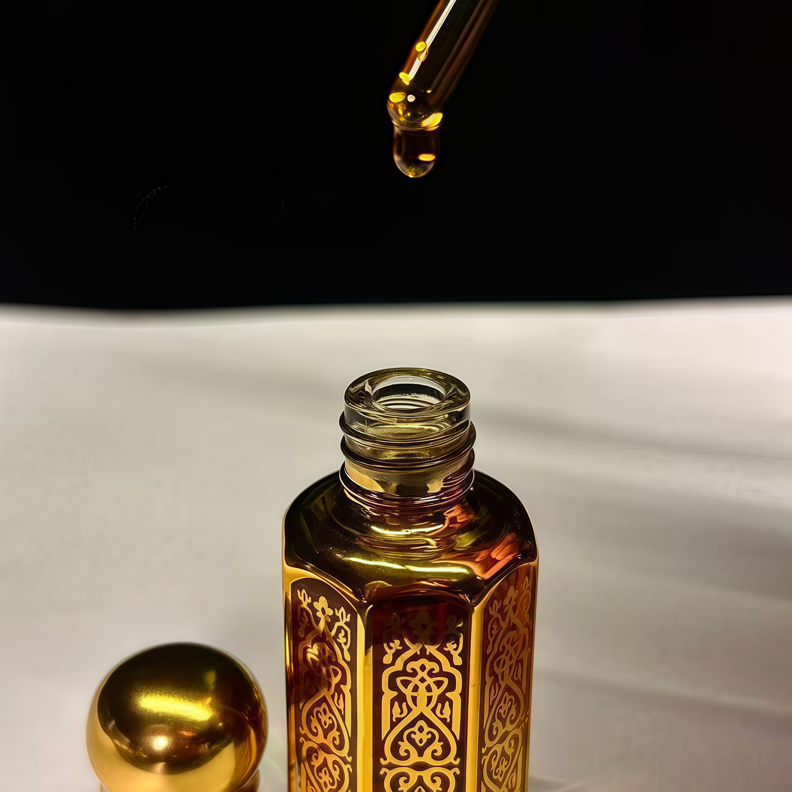 Premium Ancient Agarwood Essential Oil Perfume | Centuries-Old Distillation, Rare High-Oil Agarwood, Calming Long-Lasting Fragrance
