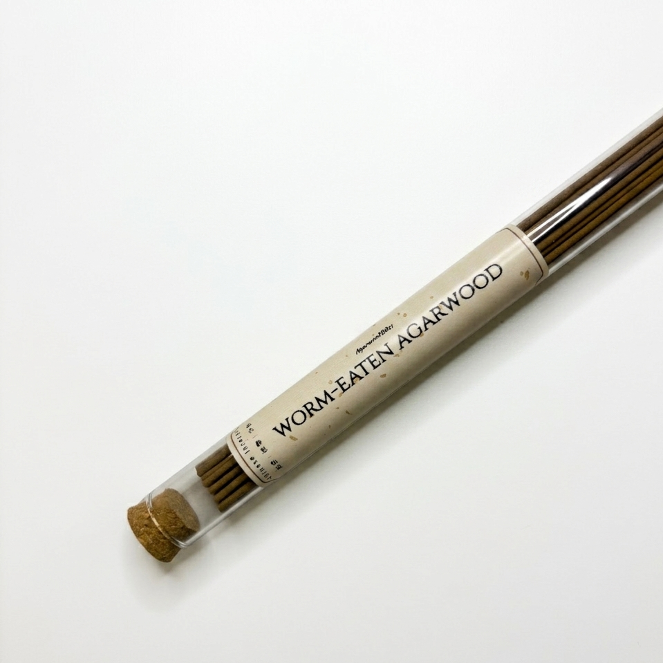 Worm-Eaten Kynam Agarwood