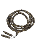Premium Agarwood Kynam Square Beads 108 Mala Beads, Natural High-Oil Agarwood Bracelet, Meditation & Blessing Jewelry