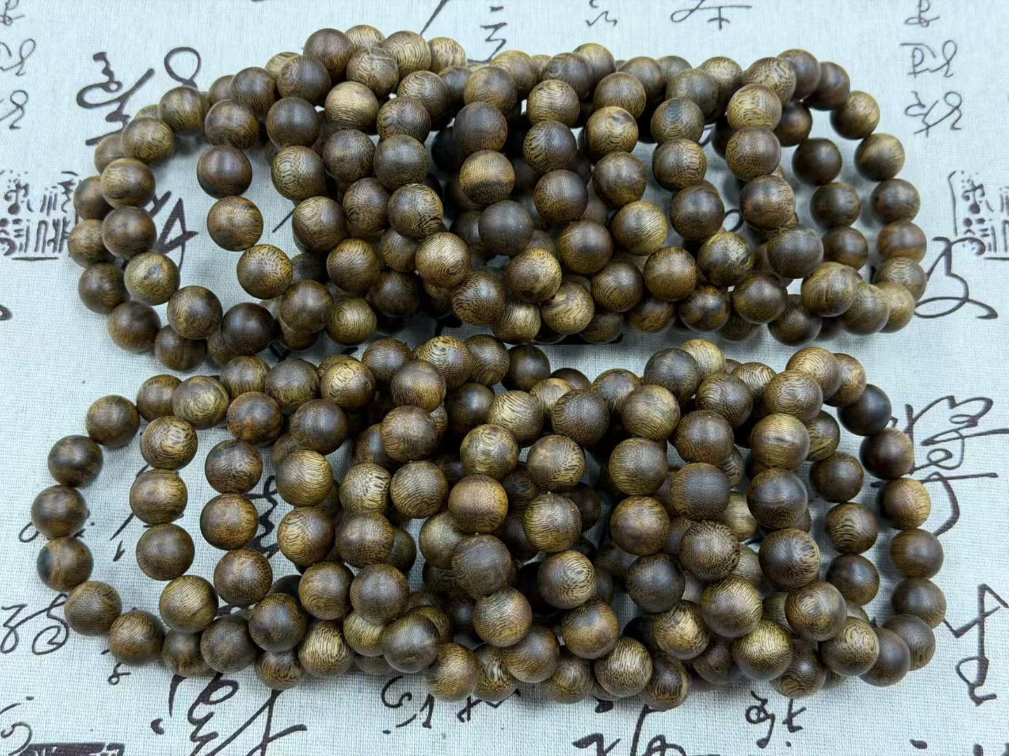Premium Kynam Agarwood Bracelet, High Oil Aged Wood, Calming & Blessing, Spiritual Jewelry for Men & Women