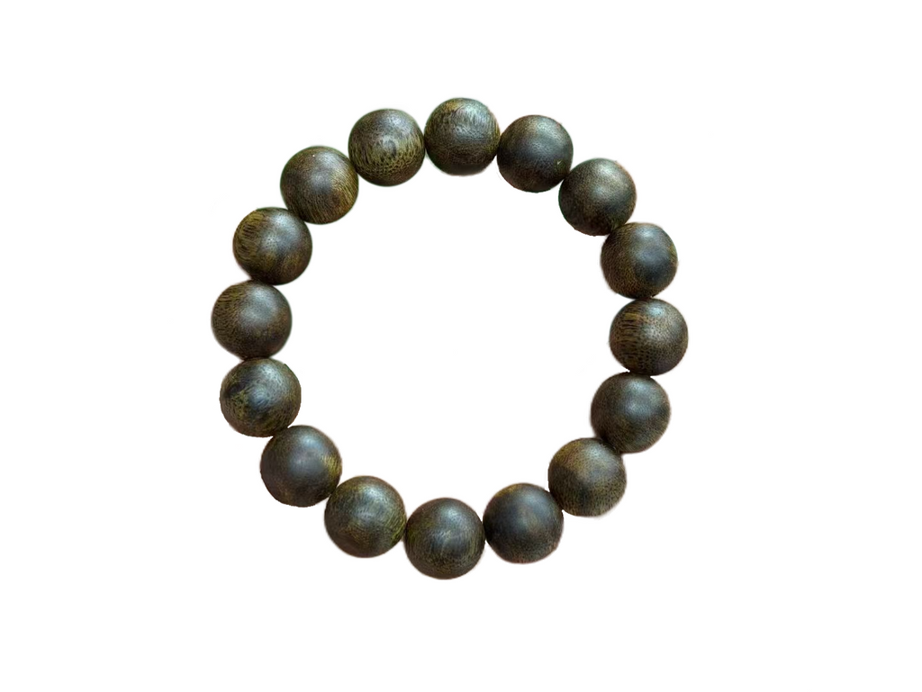 Premium Kynam Agarwood Bracelet, High Oil Aged Wood, Calming & Blessing, Spiritual Jewelry for Men & Women